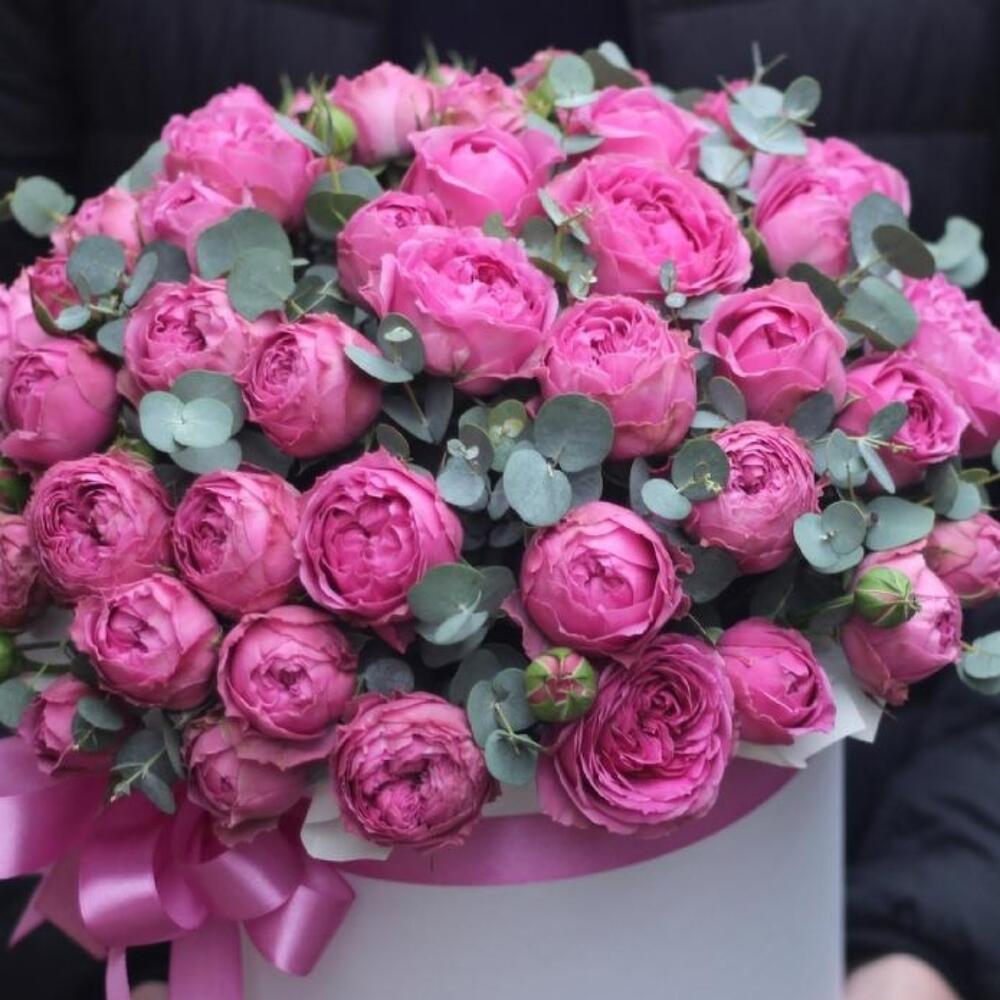 Цветы в коробке